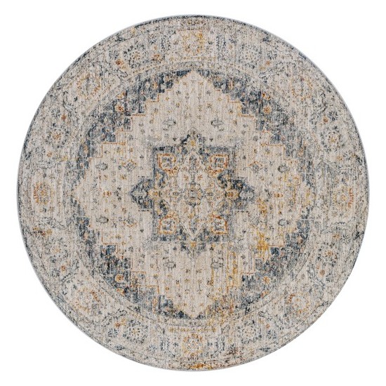 Surya Laila Laa-2313 Teal Rug 5'3" Round