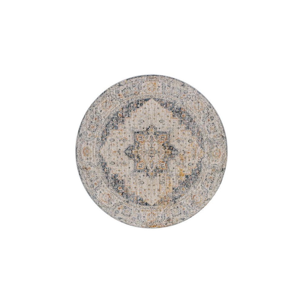 Surya Laila Laa-2313 Teal Rug 5'3" Round