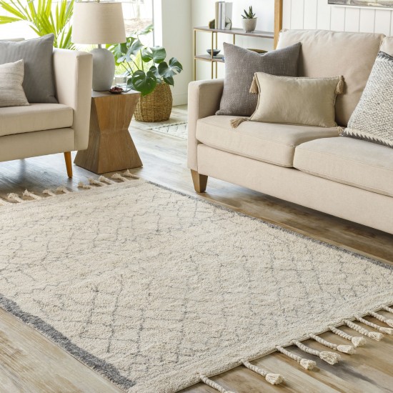 Surya Khemisset Kms-2307 Gray Rug 2'6" X 4'