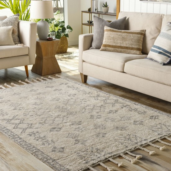 Surya Khemisset Kms-2308 Gray Rug 2'6" X 4'