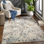 Surya Laila Laa-2316 Teal Rug 5'3" Round