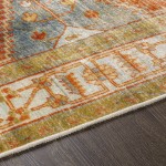 Surya Lavable Burnt Orange Rug 2'6" X 4'