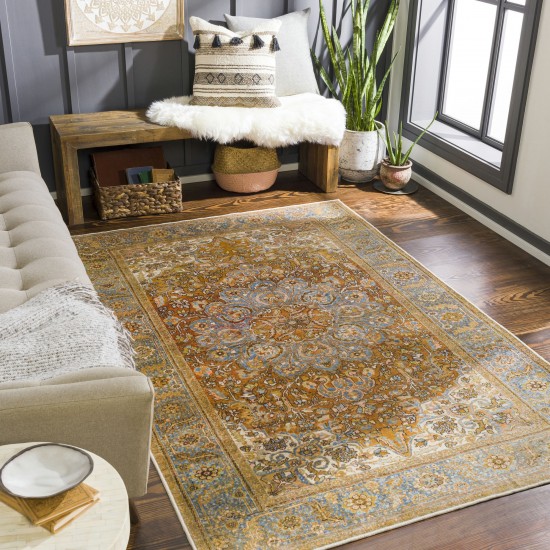 Surya Lavable Mustard Rug 2'6" X 4'