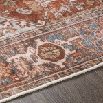 Surya Lavable Dusty Coral Rug 2' X 3'