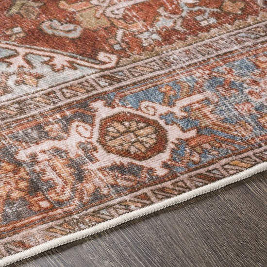 Surya Lavable Dusty Coral Rug 2' X 3'