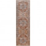 Surya Lavable Dusty Coral Rug 2'6" X 8'