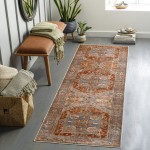 Surya Lavable Dusty Coral Rug 2'6" X 8'