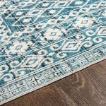Surya Lavadora Lvr-2300 Ink Blue Rug 6'7" X 9'