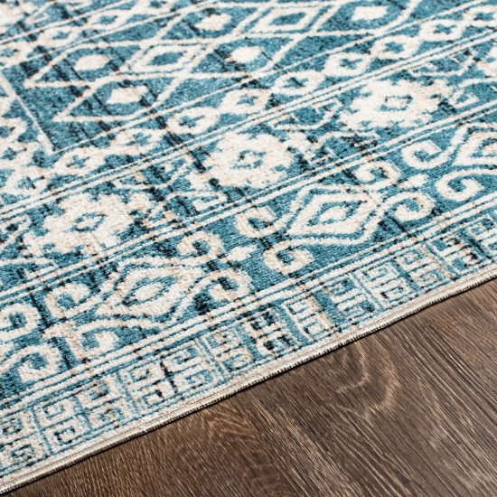 Surya Lavadora Lvr-2300 Ink Blue Rug 6'7" Round