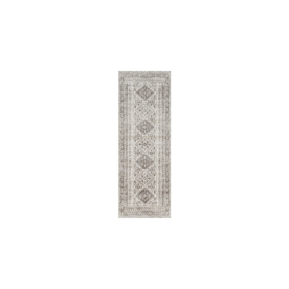 Surya Lavadora Lvr-2301 Dark Brown Rug 2'7" X 7'3" Surya Lavadora Lvr-2301 Dark Brown Rug 2'7" X 7'3"
