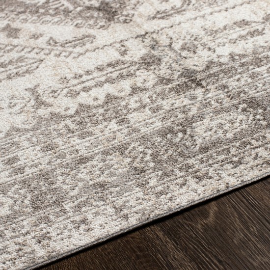 Surya Lavadora Lvr-2301 Dark Brown Rug 5'3" X 7'