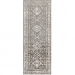 Surya Lavadora Lvr-2302 Dark Brown Rug 2'7" X 7'3"