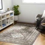 Surya Lavadora Lvr-2302 Dark Brown Rug 2'7" X 7'3"