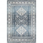 Surya Lavadora Lvr-2303 Ink Blue Rug 5'3" X 7'