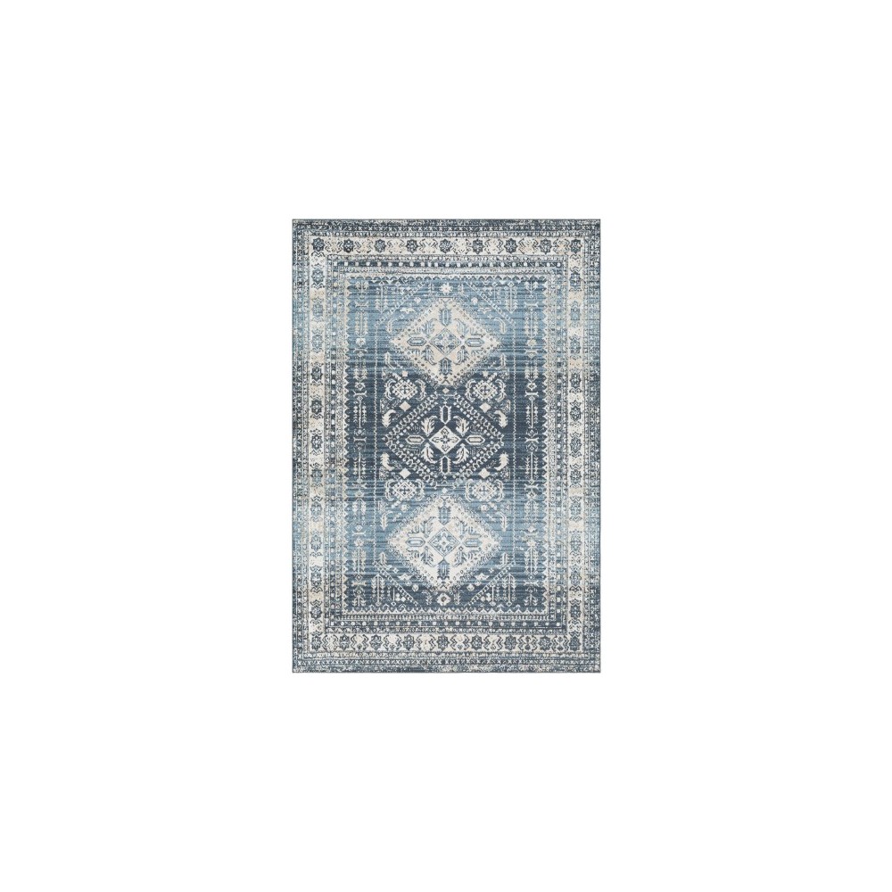 Surya Lavadora Lvr-2303 Ink Blue Rug 5'3" X 7'