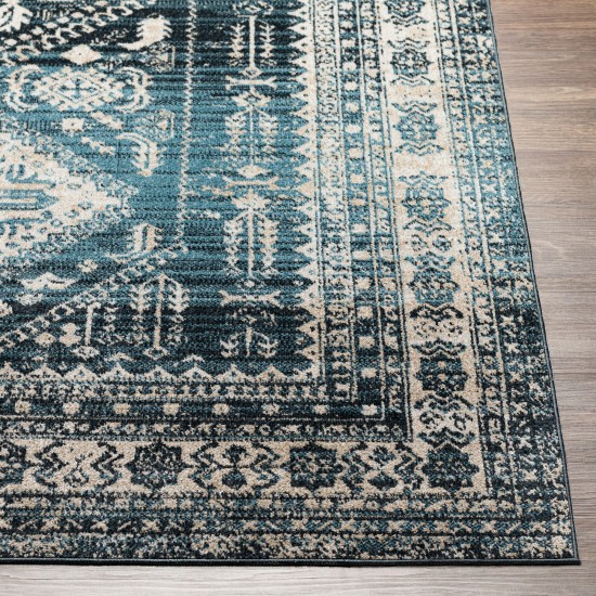 Surya Lavadora Lvr-2303 Ink Blue Rug 5'3" X 7'