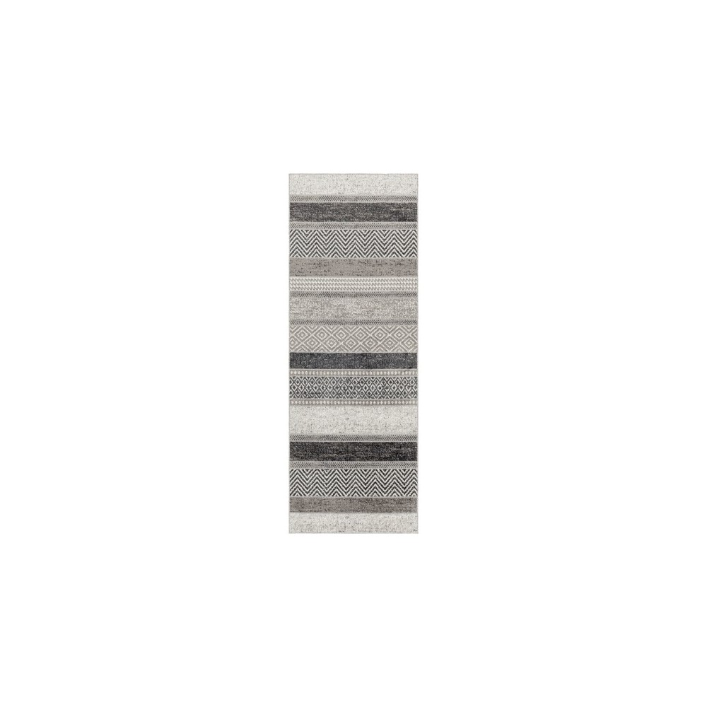 Surya Lavadora Lvr-2304 Black Rug 2'7" X 7'3"