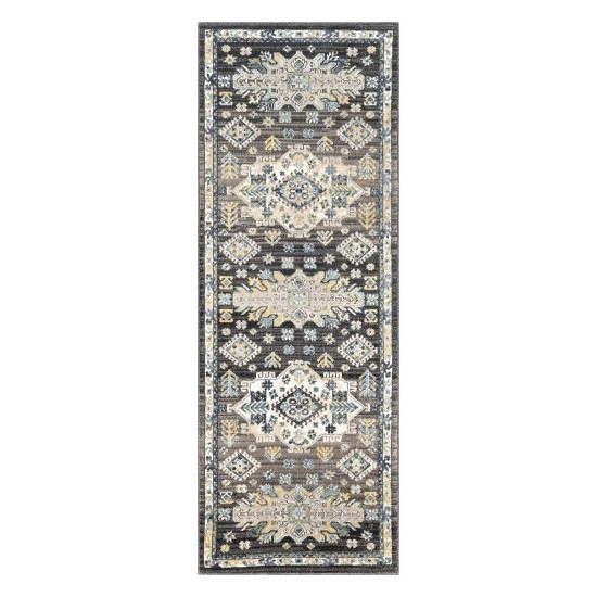 Surya Lavadora Lvr-2307 Black Rug 2'7" X 7'3"