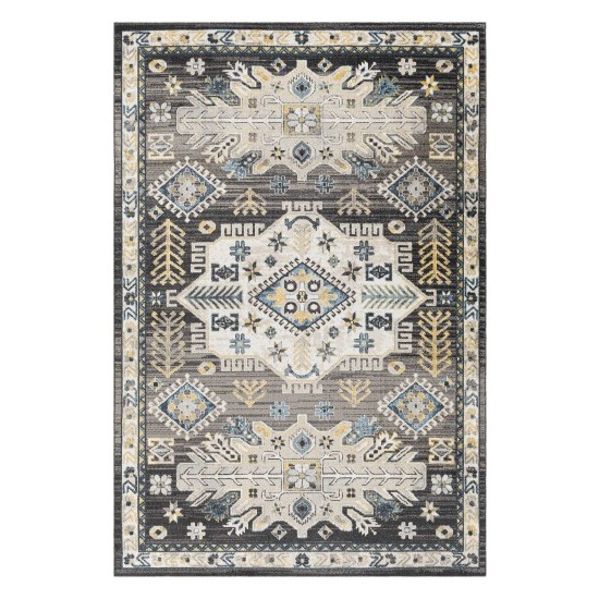 Surya Lavadora Lvr-2307 Black Rug 5'3" X 7'