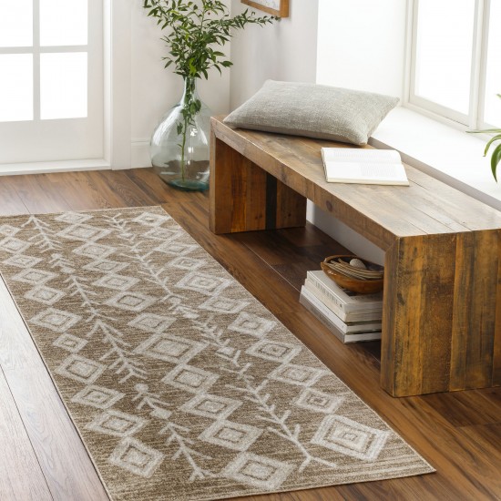 Surya Lavadora Lvr-2311 Brown Rug 2'7" X 7'3"