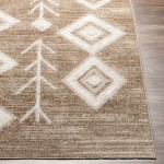 Surya Lavadora Lvr-2311 Brown Rug 5'3" X 7'