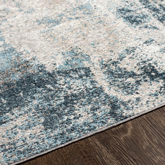 Surya Lavadora Lvr-2313 Ink Blue Rug 6'7" X 9'