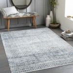 Surya Lavadora Lvr-2320 Ink Blue Rug 2'7" X 7'3"