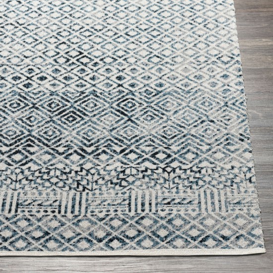 Surya Lavadora Lvr-2320 Ink Blue Rug 2'7" X 7'3"