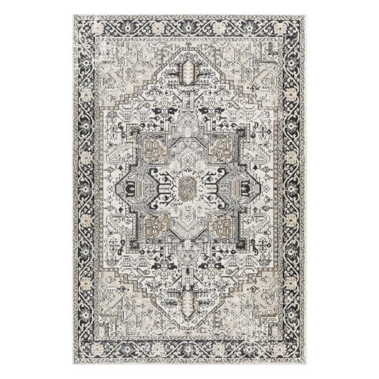 Surya Lavadora Lvr-2322 Black Rug 5'3" X 7'