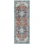 Surya Lavadora Lvr-2323 Ink Blue Rug 2'7" X 7'3"