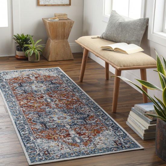 Surya Lavadora Lvr-2323 Ink Blue Rug 2'7" X 7'3"