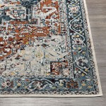 Surya Lavadora Lvr-2323 Ink Blue Rug 2'7" X 7'3"