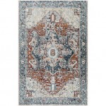 Surya Lavadora Lvr-2323 Ink Blue Rug 5'3" X 7'