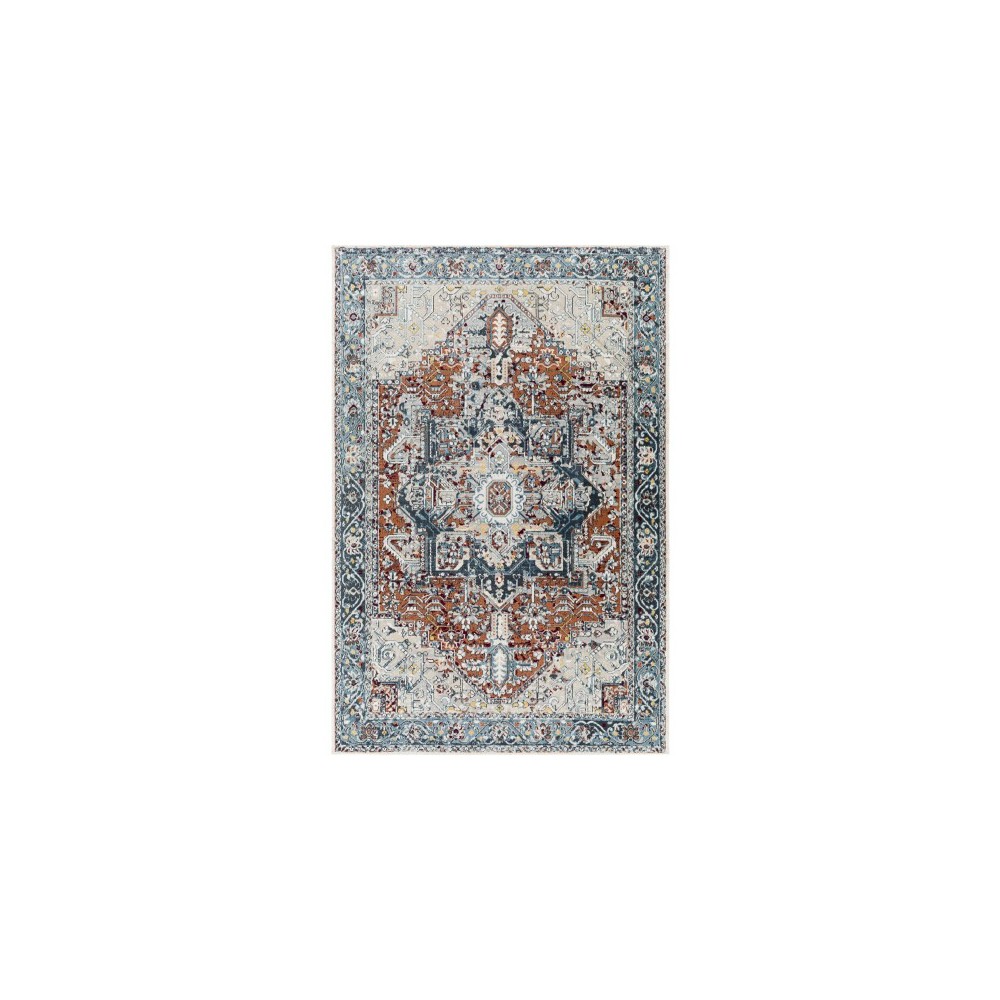 Surya Lavadora Lvr-2323 Ink Blue Rug 5'3" X 7'