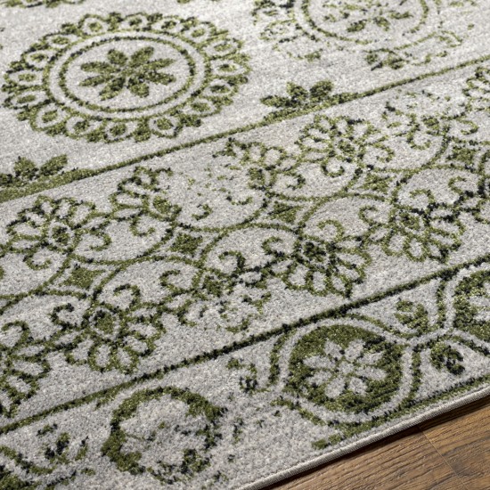 Surya Lavadora Lvr-2326 Black Rug 2'7" X 7'3"