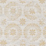 Surya Lavadora Mustard Rug 5'3" X 7'