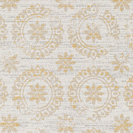 Surya Lavadora Mustard Rug 5'3" X 7'