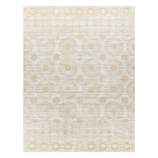 Surya Lavadora Mustard Rug 7'10" X 10'