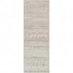 Surya Lavadora Light Gray Rug 2'7" X 7'3"