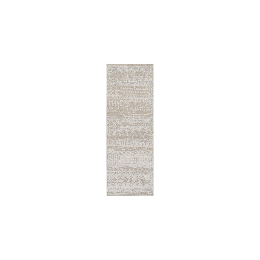 Surya Lavadora Light Gray Rug 2'7" X 7'3"