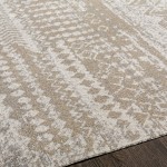 Surya Lavadora Light Gray Rug 2'7" X 7'3"