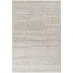 Surya Lavadora Light Gray Rug 6'7" X 9'