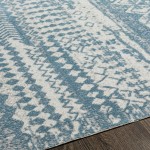 Surya Lavadora Lvr-2332 Blue Rug 6'7" Round