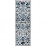 Surya Lavadora Lvr-2333 Ink Blue Rug 2'7" X 7'3"