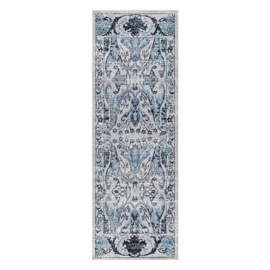 Surya Lavadora Lvr-2333 Ink Blue Rug 2'7" X 7'3"