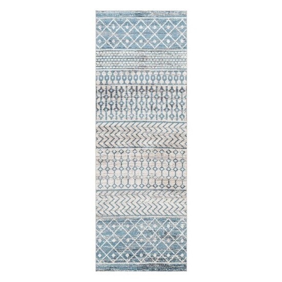 Surya Lavadora Lvr-2334 Ink Blue Rug 2'7" X 7'3"