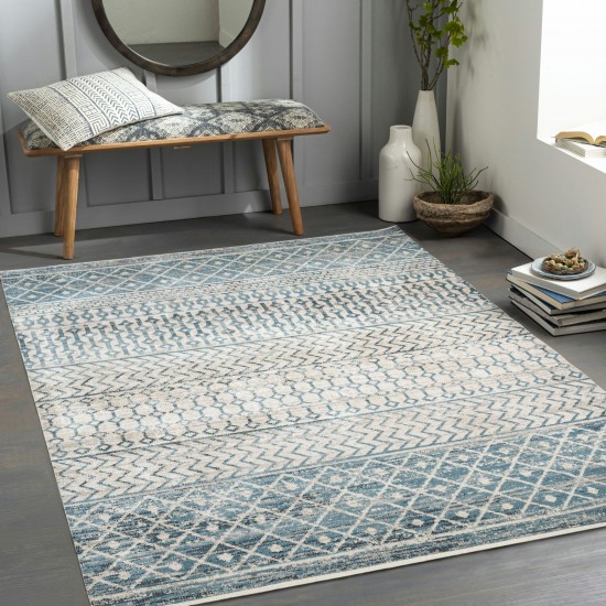 Surya Lavadora Lvr-2334 Ink Blue Rug 2'7" X 7'3"