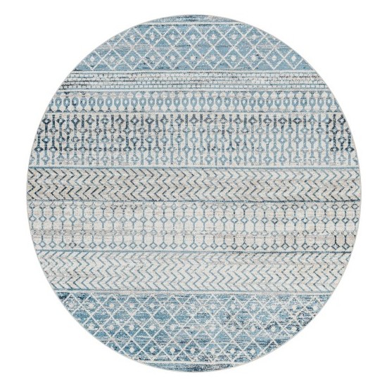 Surya Lavadora Lvr-2334 Ink Blue Rug 6'7" Round