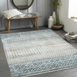 Surya Lavadora Lvr-2334 Ink Blue Rug 7'10" X 10'