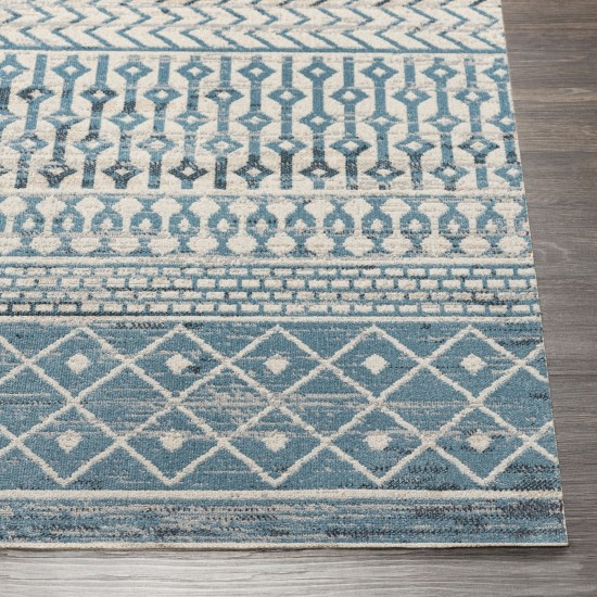 Surya Lavadora Lvr-2335 Ink Blue Rug 2'7" X 7'3"